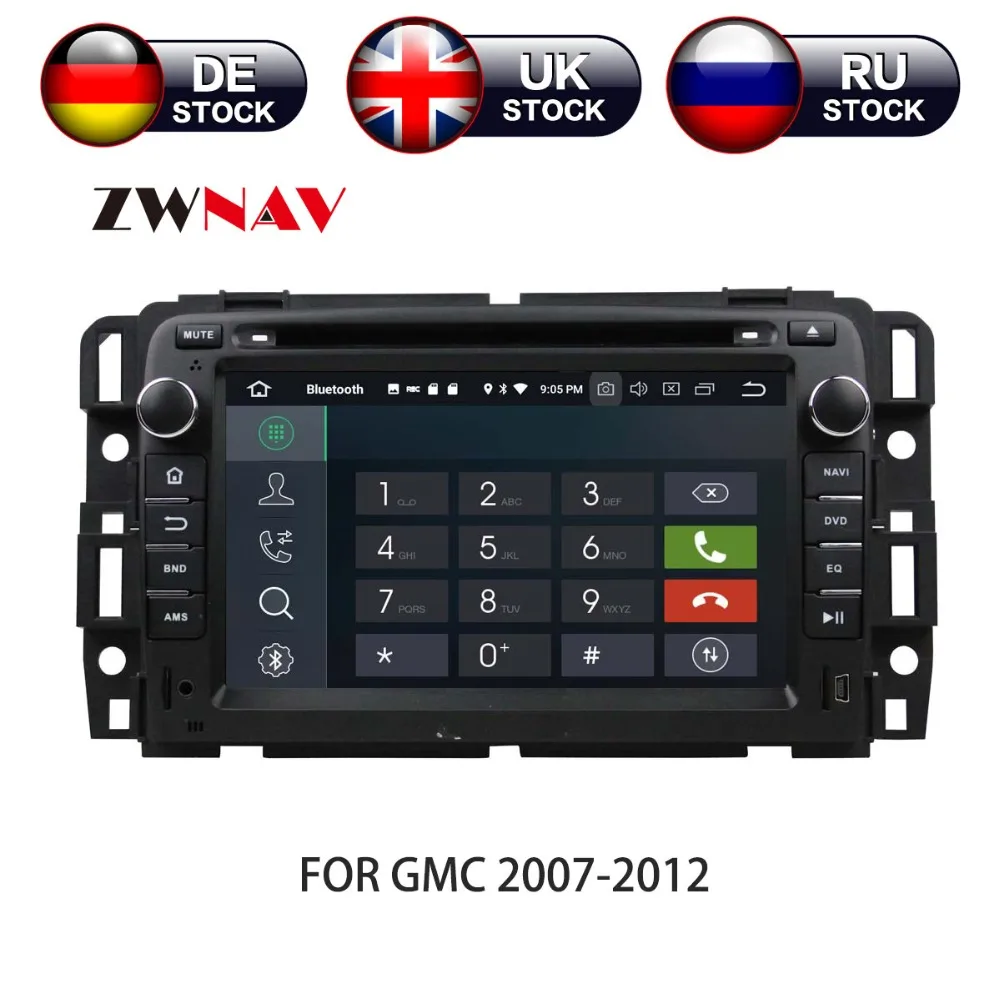 

Android 8 4+32G Car DVD Player GPS navigation For GMC Yukon/Tahoe 2007-2012 head unit multimedia player tape recorder