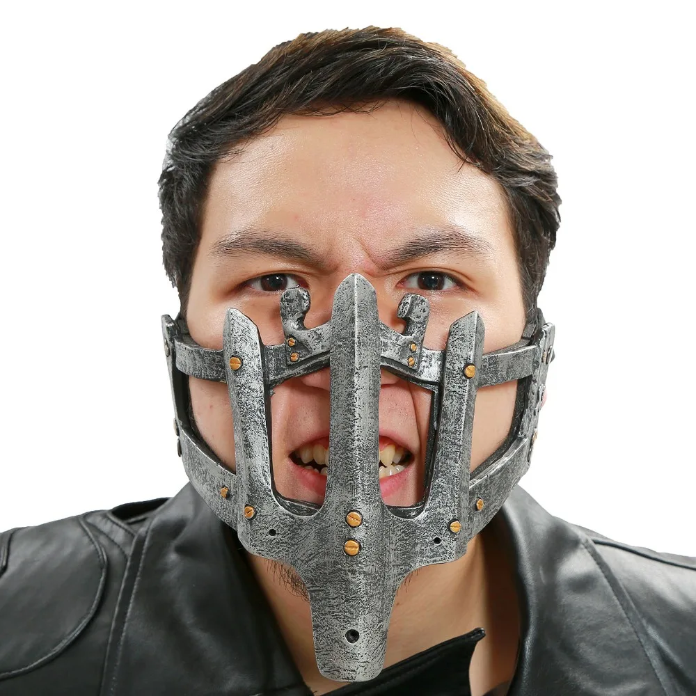 Mad Max Mask MM4 Fury Road Max Rockatansky Half Face PVC Torture Mask