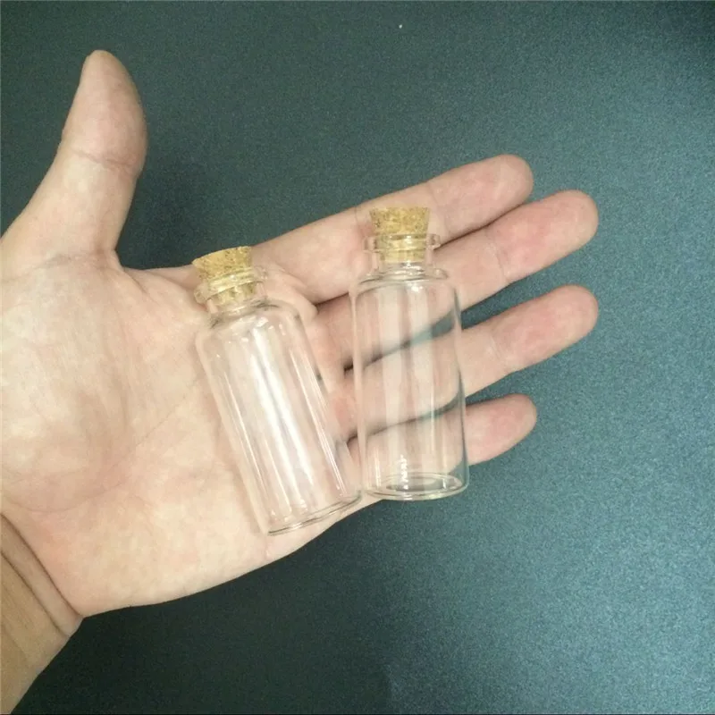 28*65*12,5 мм 25 мл прозрачные стеклянные бутылки с пробкой Маленькая прозрачная мини пустая бутылка стеклянные флаконы банки 24 шт