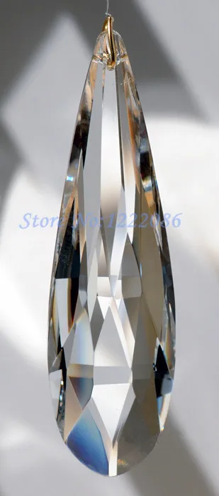 

5PCS Long Crystal Prism Pendants 120mm chandelier suncatcher garland pendants Free Shipping