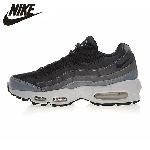 NIKE AIR MAX 95 ESSENTIAL Men's Running Shoes, Grey, Shock absorbing Non slip Breathable Sweat absorbent 749766 021 NIKE AIR MAX 95 ESSENTIAL Men's Running Shoes, Grey, Shock absorbing Non slip Breathable Sweat absorbent 749766 021