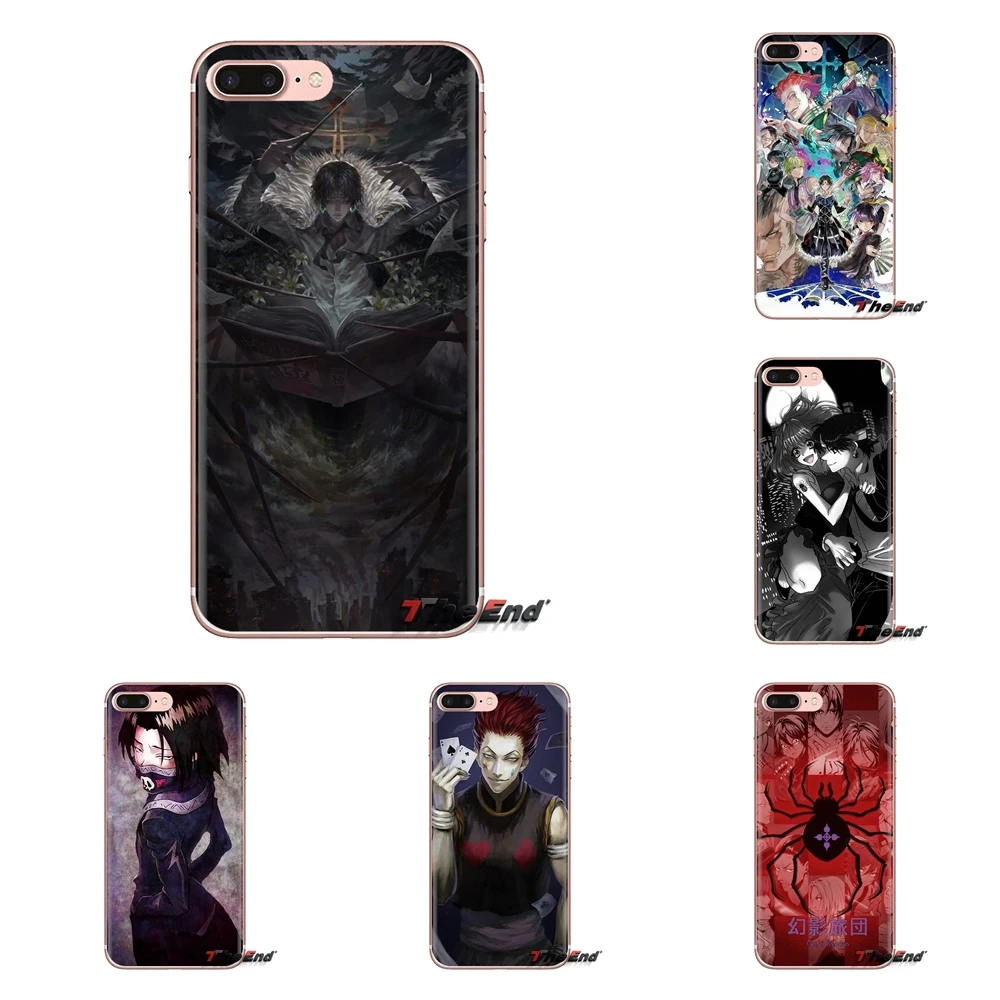 For Xiaomi Redmi 4A S2 Note 3 3S 4 4X 5 Plus 6 7 6A Pro Pocophone F1 Transparent TPU Skin Cover Phantom Troupe hunter hxh |