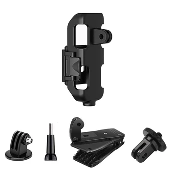 

KIWI design 5-in-1 Tripod Mount Holder for DJI Osmo Pocket, Osmo Pocket Accessories Expansion Kit Protective Frame with Backpack
