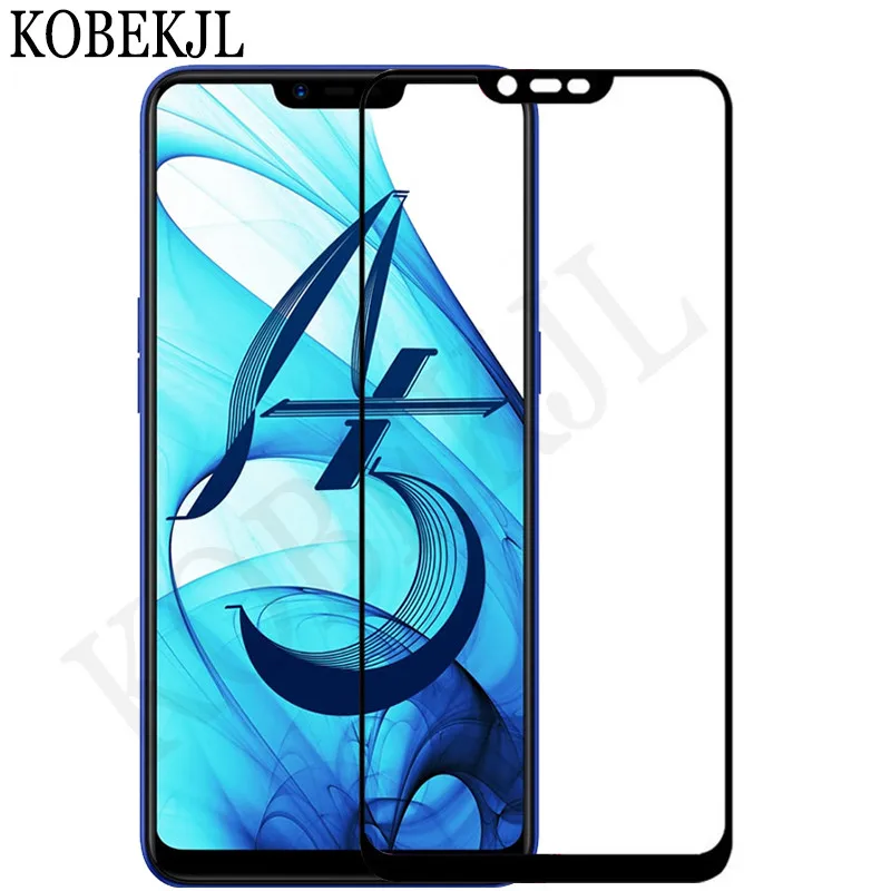 Защитное стекло для OPPO A5 закаленное полное покрытие A 5 OPPOA5 CPH1809 CPH 1809 стеклянная