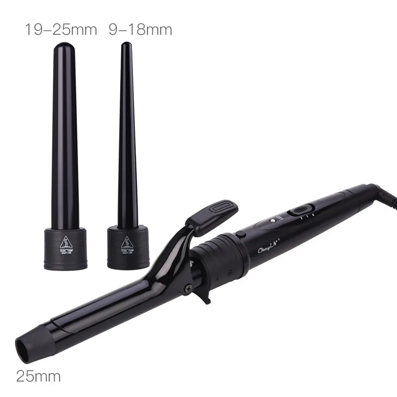 9 32MM Professional Curling Wand Waver Iron Electric Curl Hair Curler Temperature Control