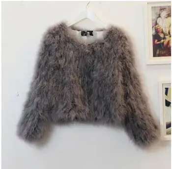 

2017 autumn and winter new fashion high-end temperament fur vest cream senior made fur vest coat
