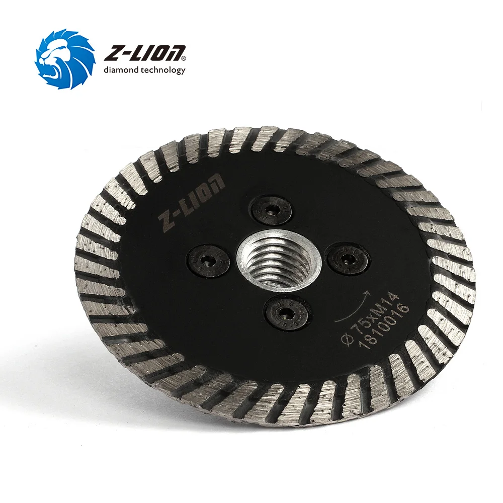 Z-LION 3 &quot1 шт. Мини Алмазный гравировальный диск со съемным M14 5/8-11 фланцем резьба по