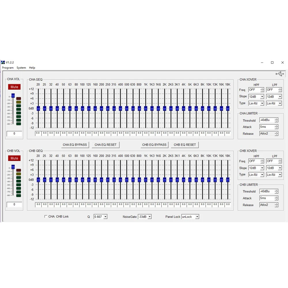 Leicozic DEQ-2310S Digital Equalizer dual 31 bands