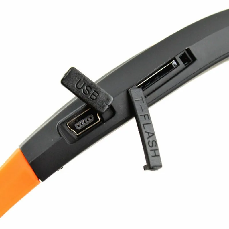 Солнцезащитные очки камера 1080P поляризованная мини-камера черный/оранжевый мини DV видеокамера DVR видеокамера для активного отдыха