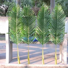 104 см длинные латексные искусственные бамбуковые кокосовые пальмы растение дерево Свадебные садовые наружные украшения