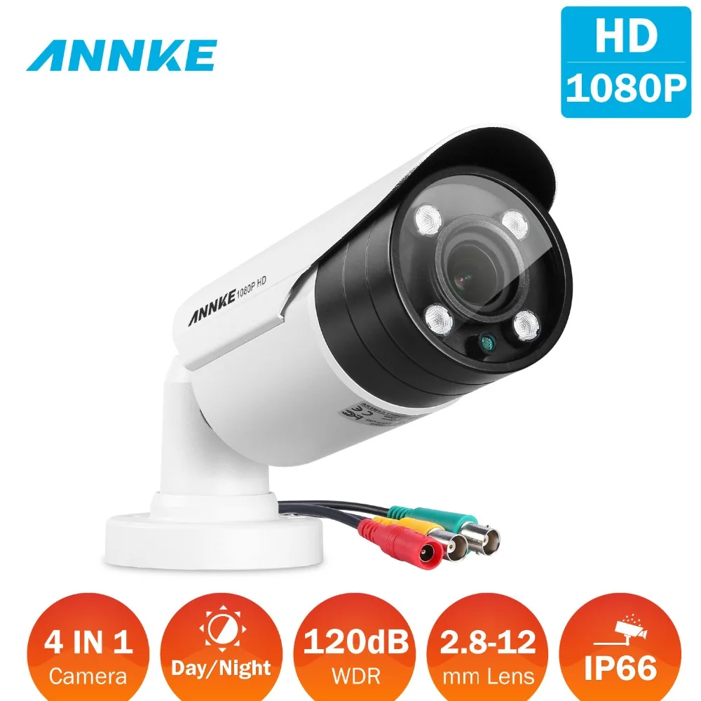 ANNKE 1080P Wireless Security IP Camera WiFi Network Pan Tilt Zoom PTZ 1080P Full HD Surveillance CCTV home for Baby Monitor