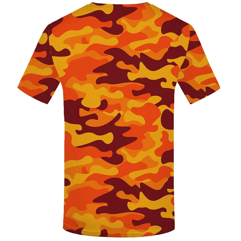 camisas de camuflaje para hombres