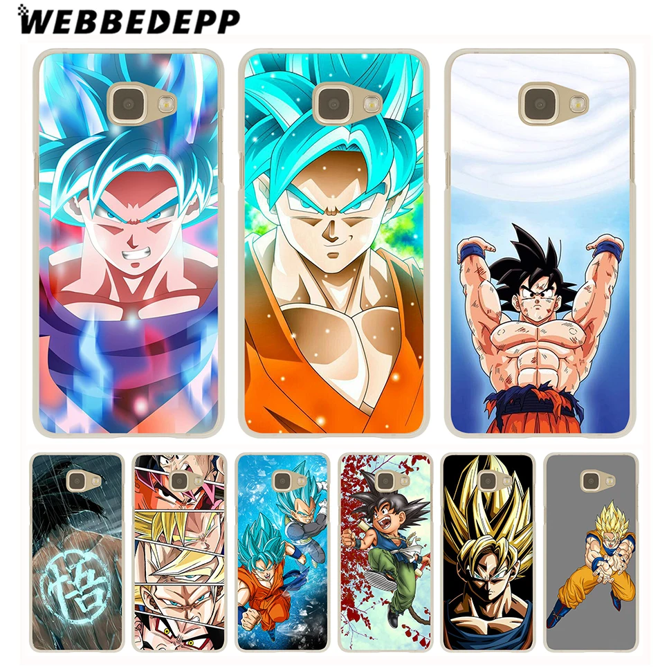 WEBBEDEPP Sale Dragon Ball Z Goku Hard Case For Galaxy A3 A5A7 A8 A9 