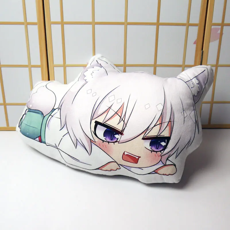 Kamisama love Подушка Игрушка Аниме Tomoe короткие плюшевые мягкие милые лисы кукла Двусторонняя наволочка 30x50 см для подарка