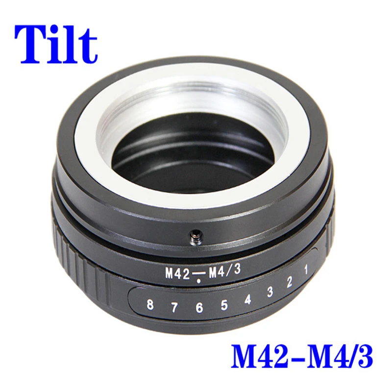 New M42 M4 3 Tilt M42 Lens To Micro Four Thirds M4 3 Mount Adapter Ring For Olympus Panasonic G10 Gf5 Gh3 G1 G2 Ep 1 Epl 2 E M5 Adapter Ring M42 Lensfour Thirds