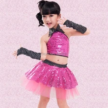 20 компл./лот щедрым воротник Холтер Блёстки Тюлевое платье юбка Детская Одежда для танцев современный Костюмы для латиноамериканских танцев танцевальный сценический костюм