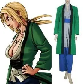 

Anime Naruto Cosplay - Individual Naruto cosplay Tsunade 5th Hokage Women's Cosplay Costume - Freeshipping