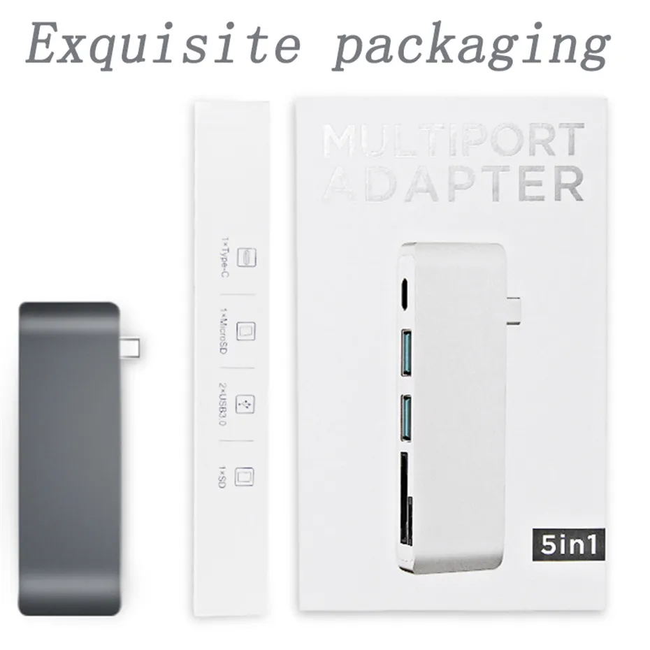 Basix 5In1 USB C 3.1 Type C Hub Power Delivery 7