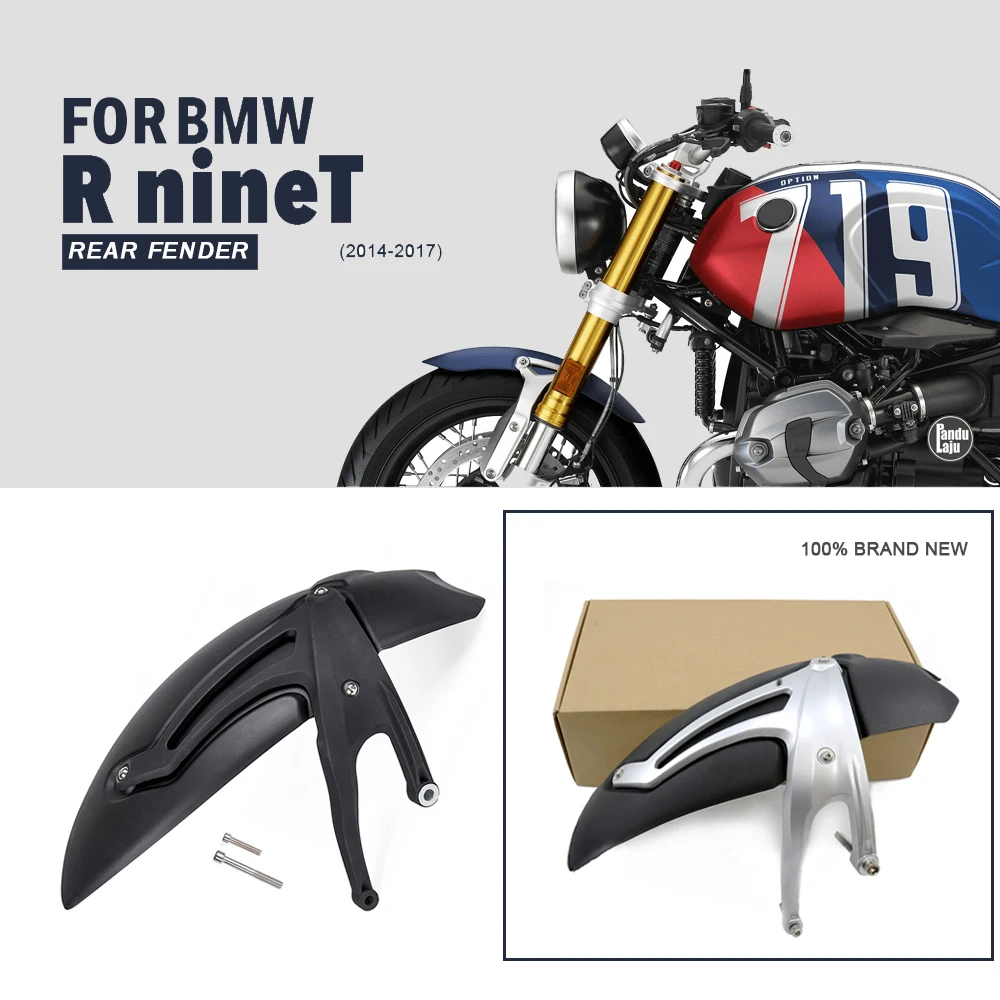 Для BMW R NINE T заднее крыло мотоцикла для BMW R ninet шины Hugger Крыло черный серебристый R9T R 9 T