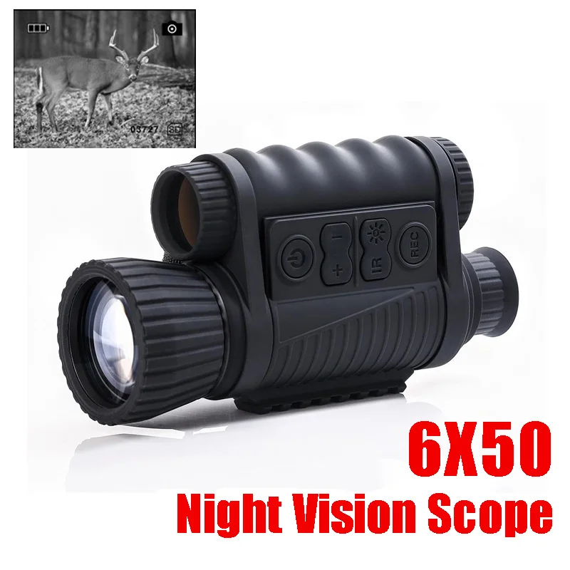WG650 Night Hunting Digital Optical Infrared 6X50 Night