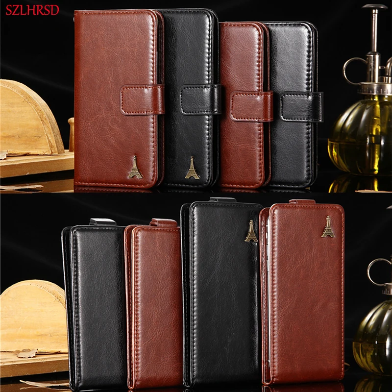 

Prestigio Wize V3 Flip Leather wallet Case Prestigio Grace V7 LTE Cover protective Cases Bracket with card Prestigio Wize Y3 R3