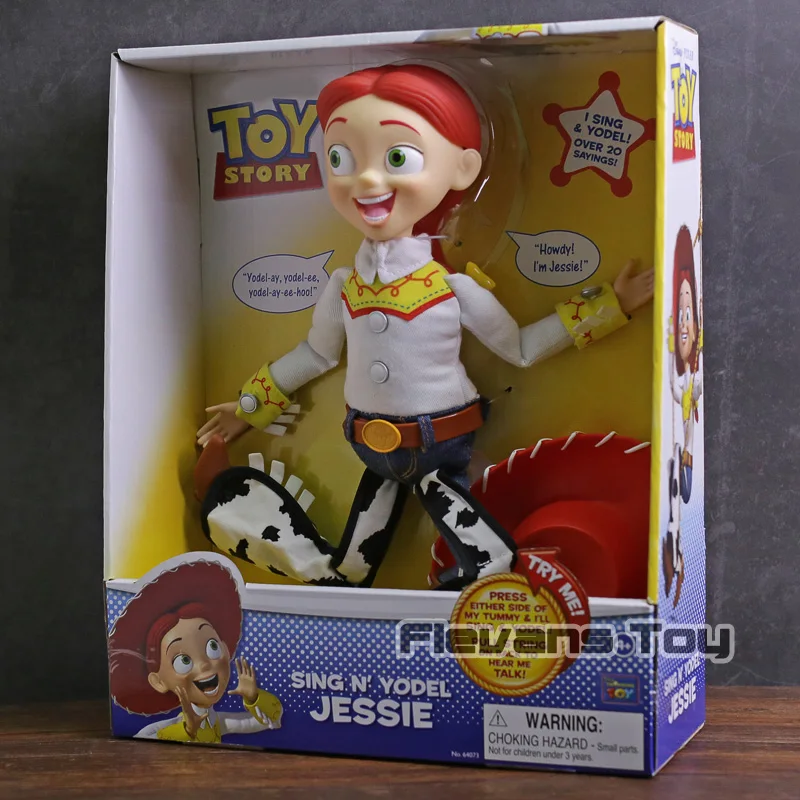История игрушек много о смеется Вуди/Синг н йодель Джесси ПВХ фигурка Коллекционная модель игрушки