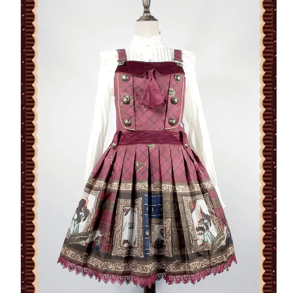 

The Magic Dictionary ~ Steampunk Style Lolita JSK Dress by Infanta