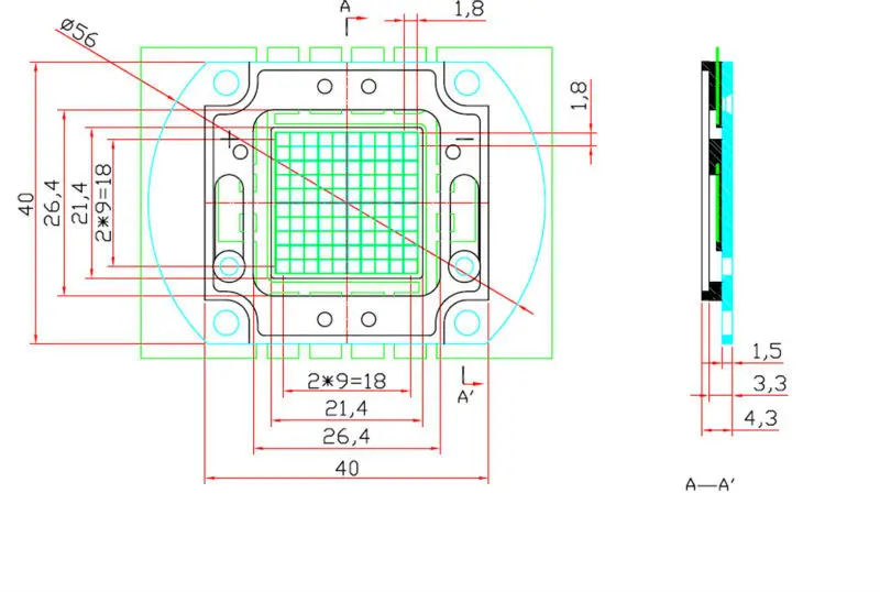 50W-Size