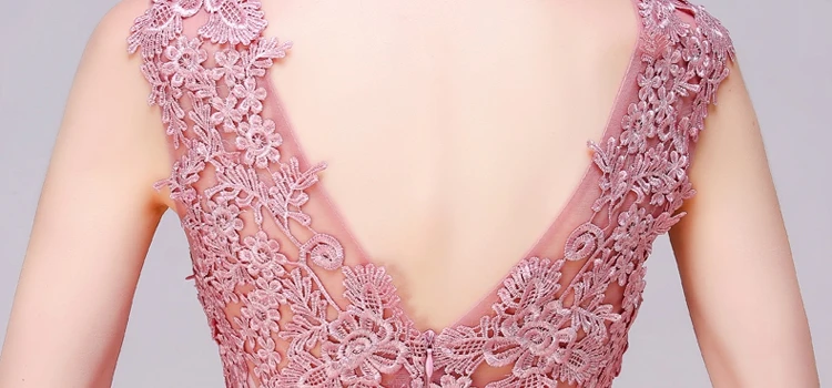 Vestido madrinha2019 новые кружевные и атласные трапециевидные розовые, красные, золотые короткие платья для невесты Дешевые Гость платье