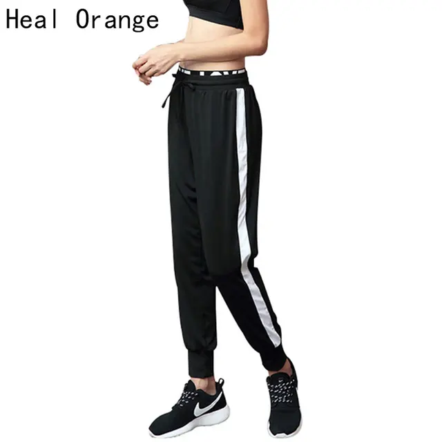 HEAL ORANGE Women Running Trousers Sport Pants Woman