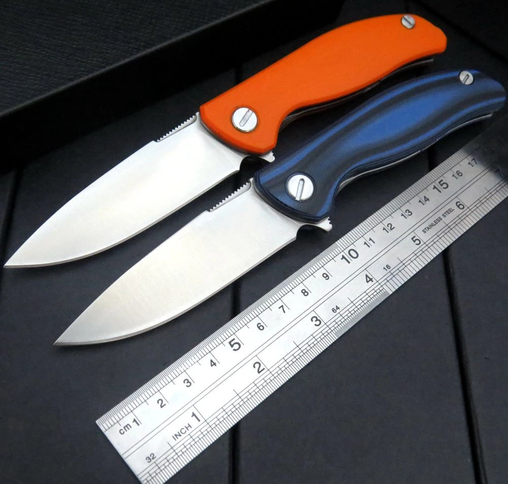 Складной карманный нож F3 Походный D2 со стальным лезвием + G10 ручка охотничьи