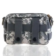 WINOMO, портативная, для спорта на открытом воздухе, для путешествий, мягкая нейлоновая система Molle, маленькие инструменты, сумка для хранения, сумка через плечо, сумка через плечо