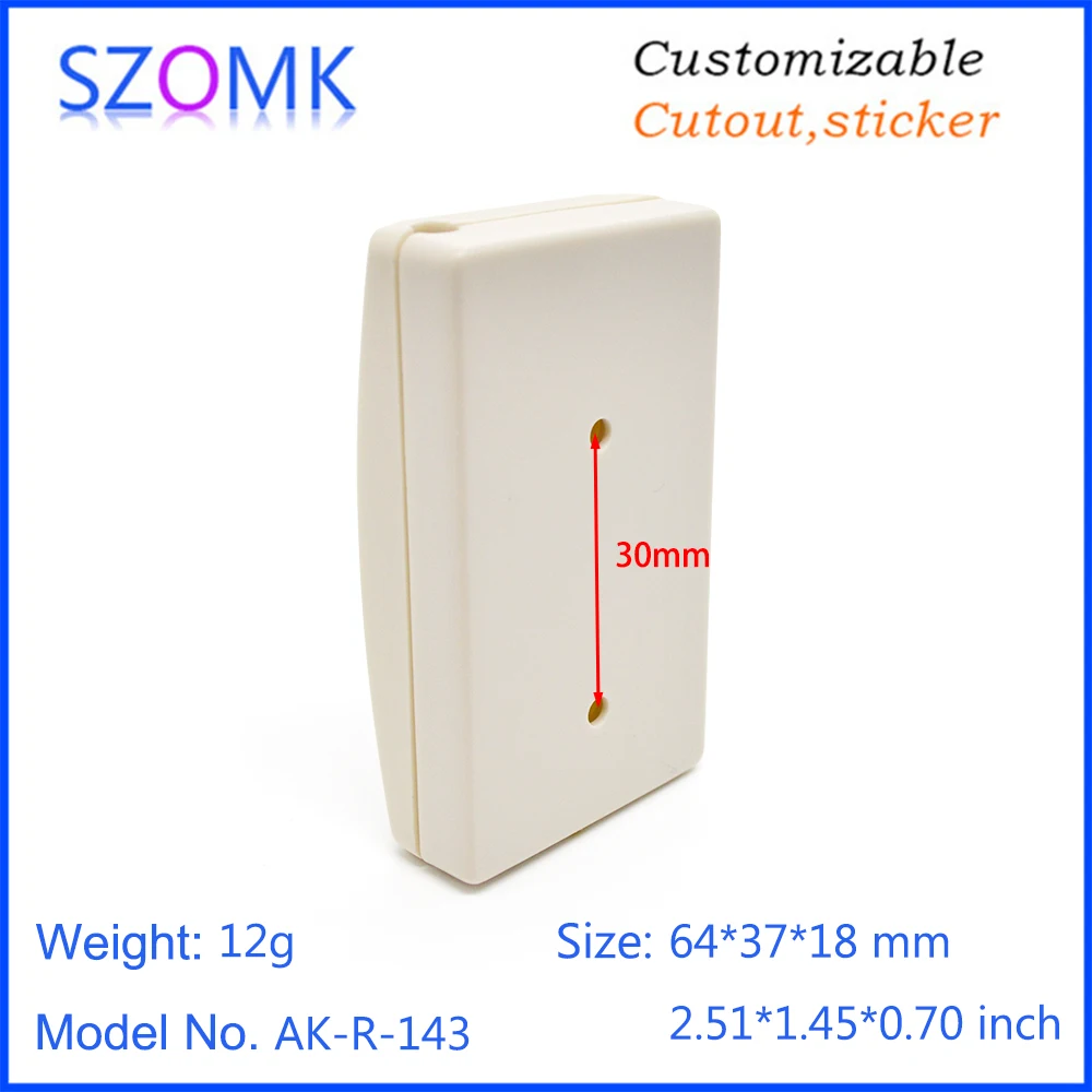 plastic electronics sensor enclosure control box szomk instrument housing case RFID project box (4)