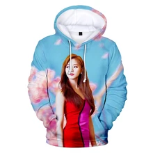 TWICE Sunshine 3D Hooded Sweatshirt 2019 New latest Fashion Casual Pop Singer Men's Wear Women's Print Men 3D Hooded Sweatshirt casual irregular stripe print men s hooded sweatshirt