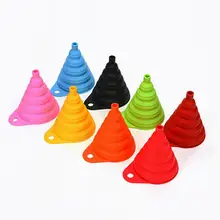 Складной, сворачивающийся силиконовая воронка масляный диффузор Хоппер домашние Кухонные гаджеты