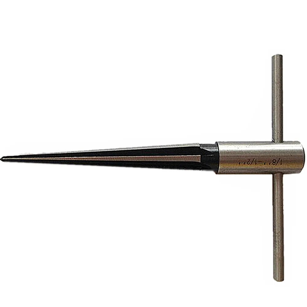 

Taper Reamer 1/8"-1/2" Woodworker Wood Chamfer Taper Tapered Reamer for Machining Plumbing Electrician Machinist Tools