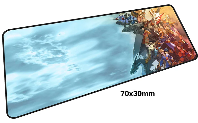 Final fantasy коврик для мыши computador gamer mause коврик 700x300X2 мм Большой популярный Коврик Для Мыши Эргономичный гаджет офисный стол коврики - Цвет: Size 700x300X2MM