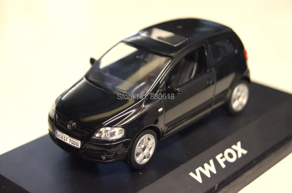 VW Fox schwarz 1/43 Schuco neu& OVP 4721-литой модельный автомобиль