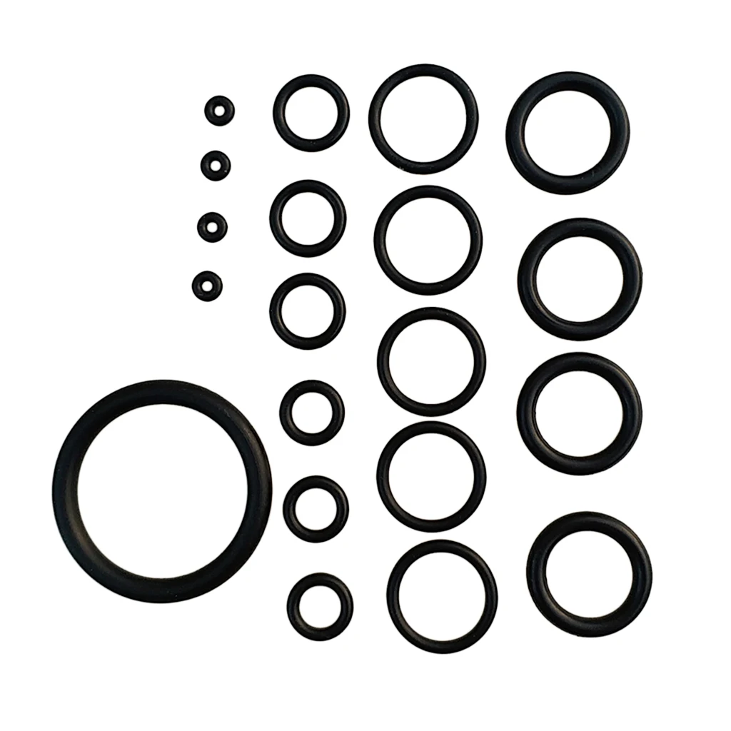 20 Pieces O Ring Kit With Case For Scuba Diving Dive BCD Tank Hose Regulator