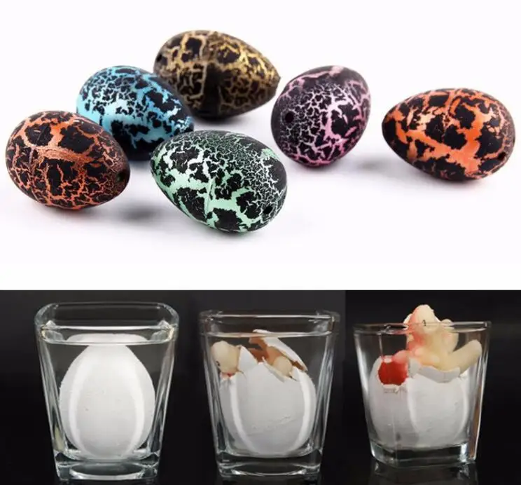 

10pcs/lot Magic Hatching Growing Dinosaur Fun Toy Add Water Grow Dino Egg Children Kid Fun Funny Action Figure Toys Gift Gadget