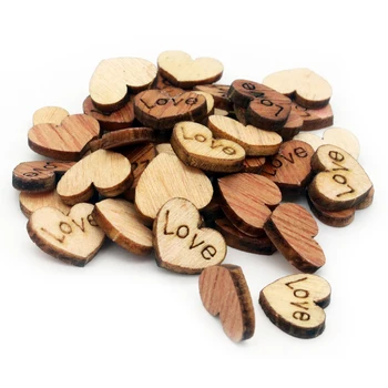

100pieces/lot DIY decoration Lovely wooden confetti mini heart ,butterfly, footprint wood craft wedding home party decor supplie