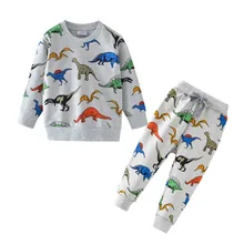 Dinosaur Children Kids Clothing Sets Cartoon Spring Cotton Shirt and Pants Boys Long Sleeve Clothing Suits Kids Winter Sets Dinosaur Children Kids Clothing Sets Cartoon Spring Cotton Shirt and Pants Boys Long Sleeve Clothing Suits Kids Winter Sets