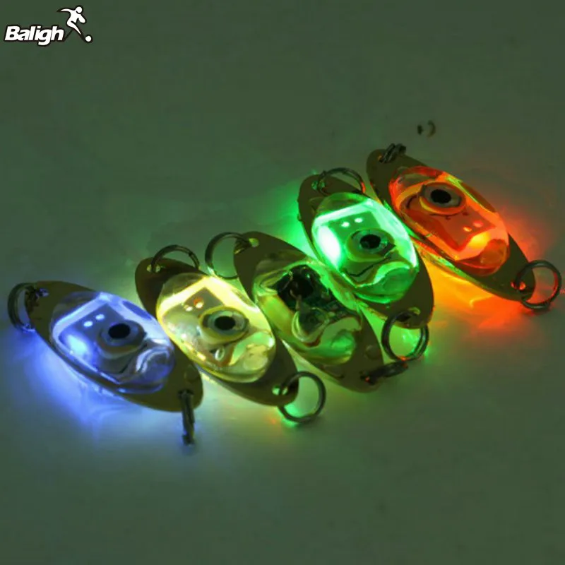 

Balight Fish Lure Light LED Deep Drop Underwater Eye Shape Fishing Squid Flash Lamp 6 cm/2.4 inch