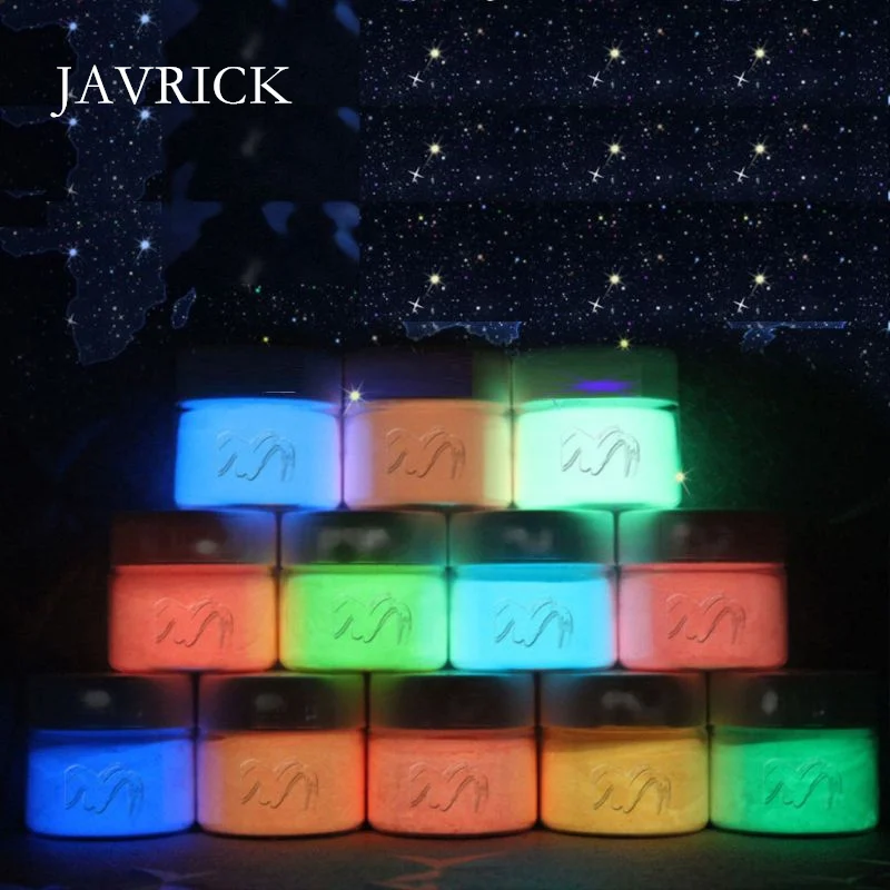 

Luminous Glow In the Dark Powder Pigment Colorant Resin DIY Necklace Earring Accessories Jewelry Making Tool