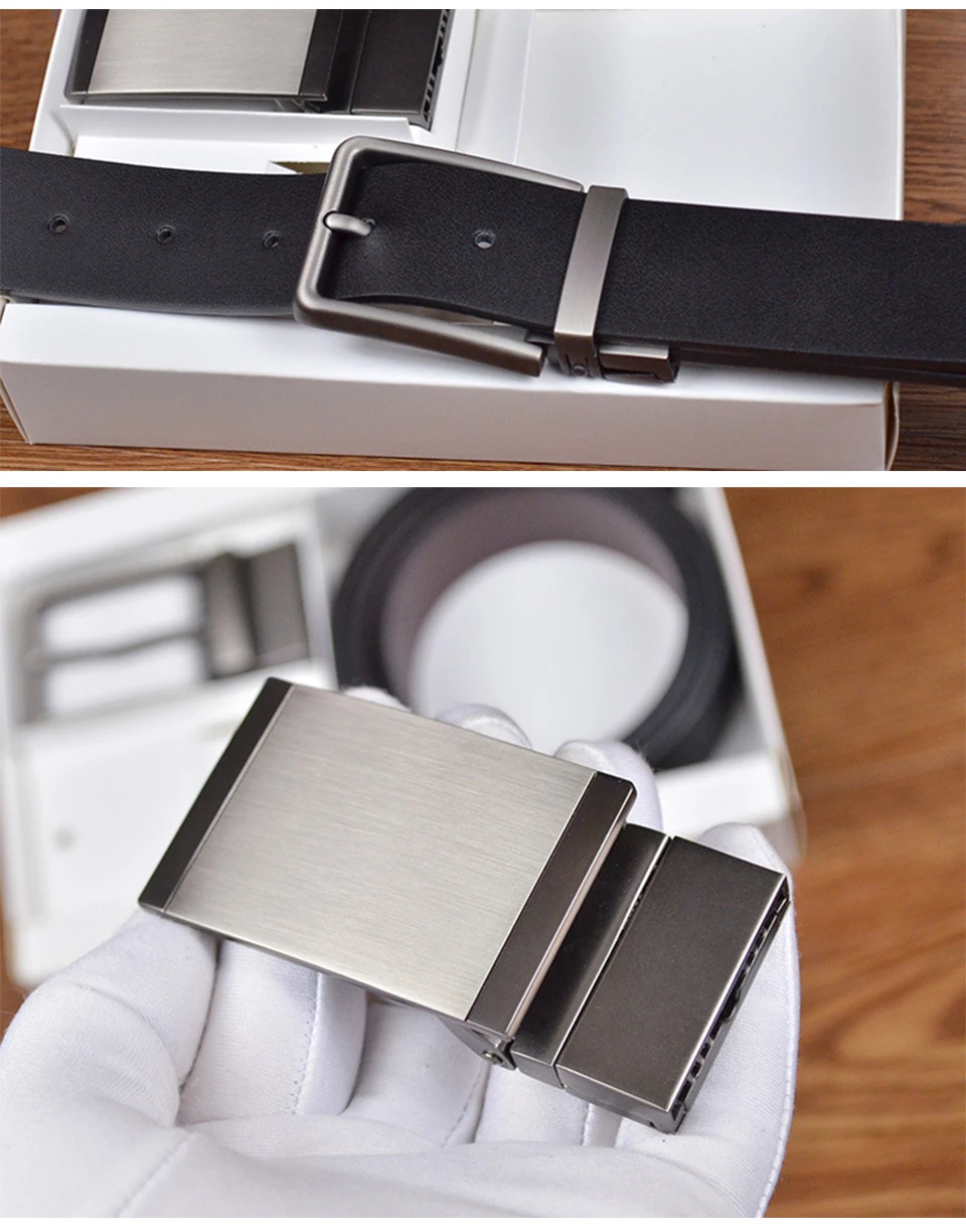 Men's leather belt High Quality Male Casual Genuine Cowhide Leather Buckle Brand 2019 New Arrival Luxury C Men Designer K Belt (5)