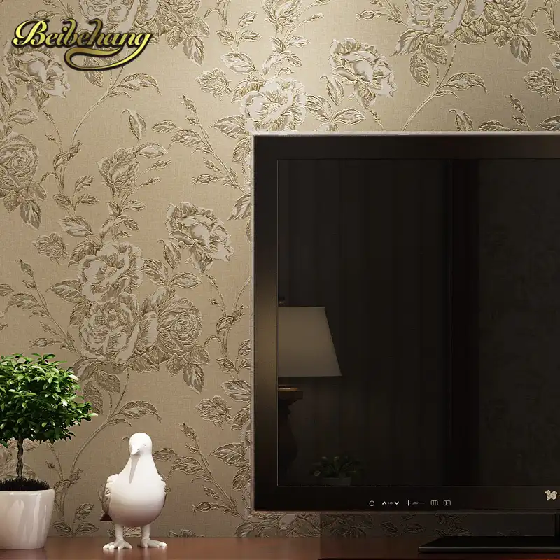 Papel De Pared Beibehang Pune Frances Acogedor Jardin De Flores