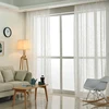 Nueva geometría-cortinas de tul bordadas para sala de estar, cortina transparente moderna para dormitorio, persiana de ventana, tamaño personalizado ► Foto 2/6