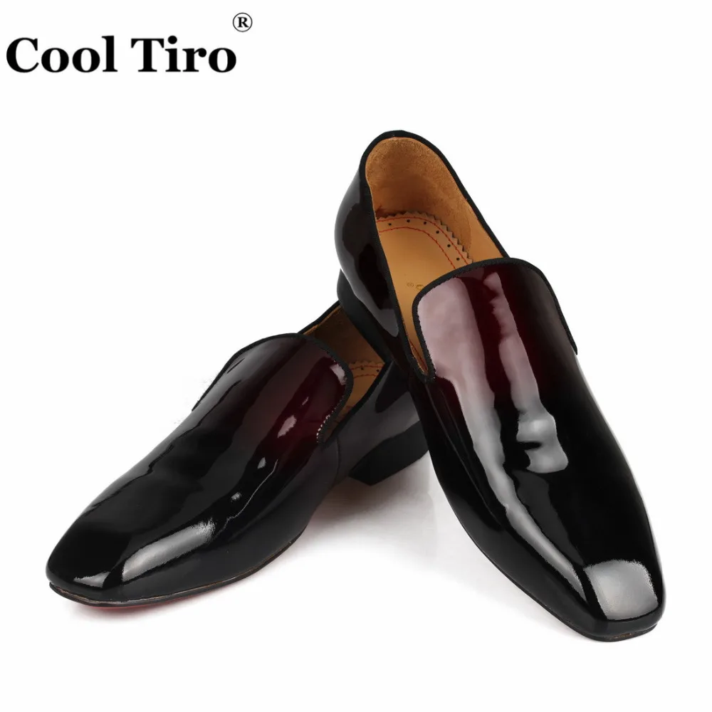 Gradient color Genuine Leather Loafers (5)