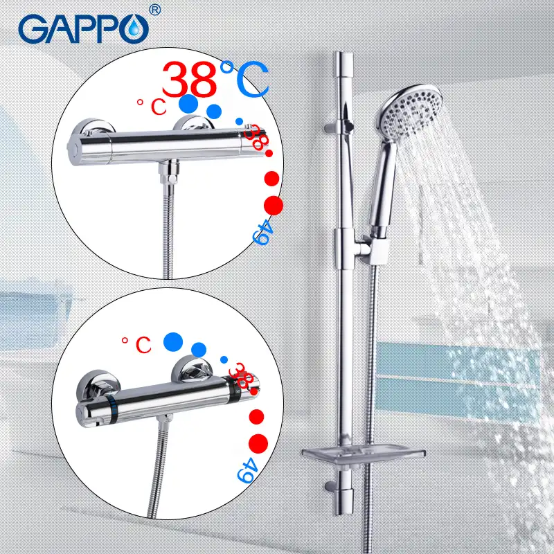 Gappo Bathtub Faucets Shower Faucet Thermostatic Bathtub Shower