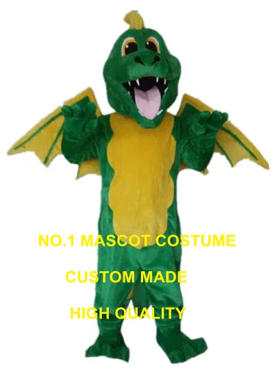 

green dragon mascot costume dinosaur dino custom adult size cartoon character cosplay carnival costume 3218